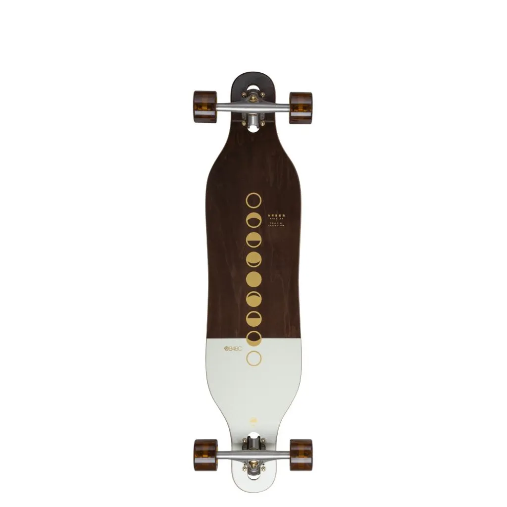 Planche de Longboard Drop-Through Arbor Axis 37 Solstice Lunar B4BC