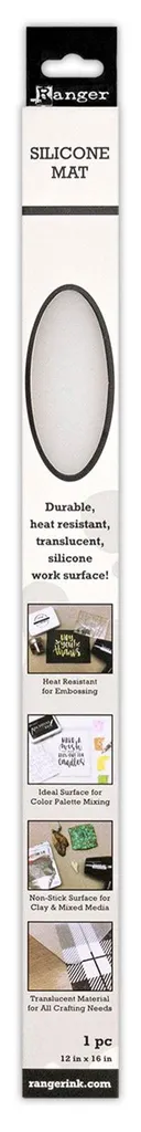 Protection Plan de Travail pour Encre et Peinture - Tapis Silicone 40 cm