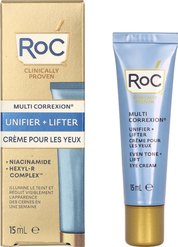 RoC Multi Correxion Soin Regard Even Tone + Lift Anti-Âge Global 15ml - 2