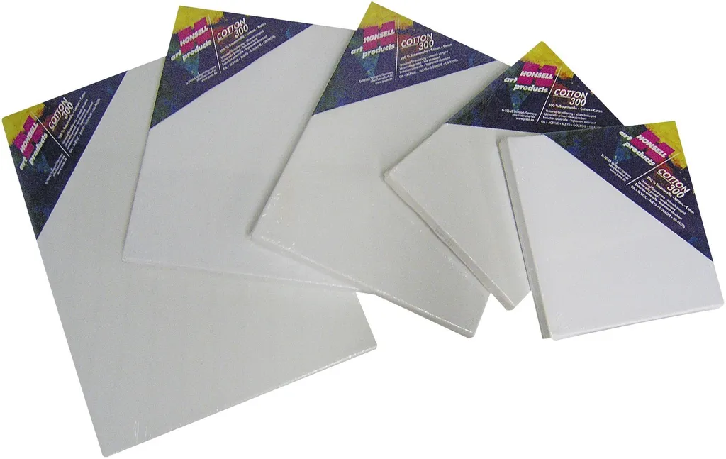 Tela Honsell 13x18 Cotone Professionale | Il Supporto Perfetto per Piccoli Capolavori