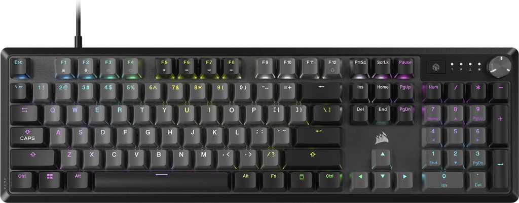CORSAIR K70 RGB CORE Clavier de jeu mécanique, rétroéclairé Image du produit 