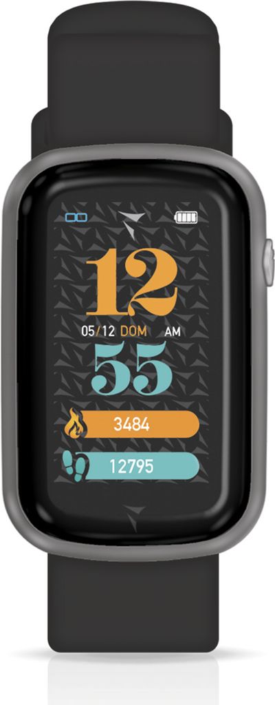 Smart Watch STEPS Silber Unisize Techmade