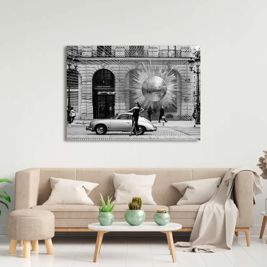 Toile murale grand format 120x90 cm à haute définition et couleurs anti-UV