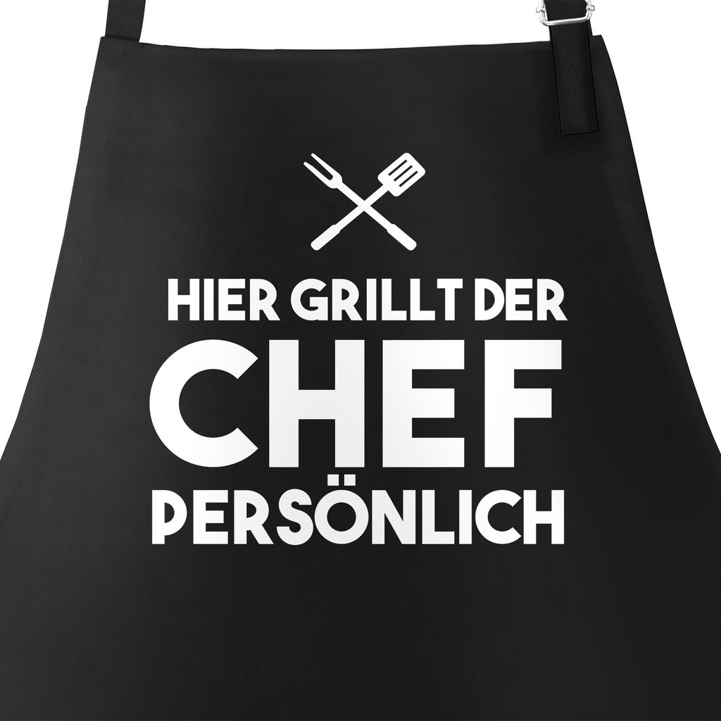 Qui è lo chef in persona a cucinare alla griglia – Immagine del prodotto 
