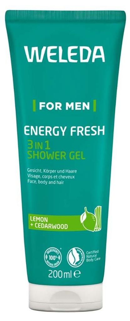 Per gli uomini - 3in1 Duschgel Energy Fresh 200ml Immagine del prodotto 