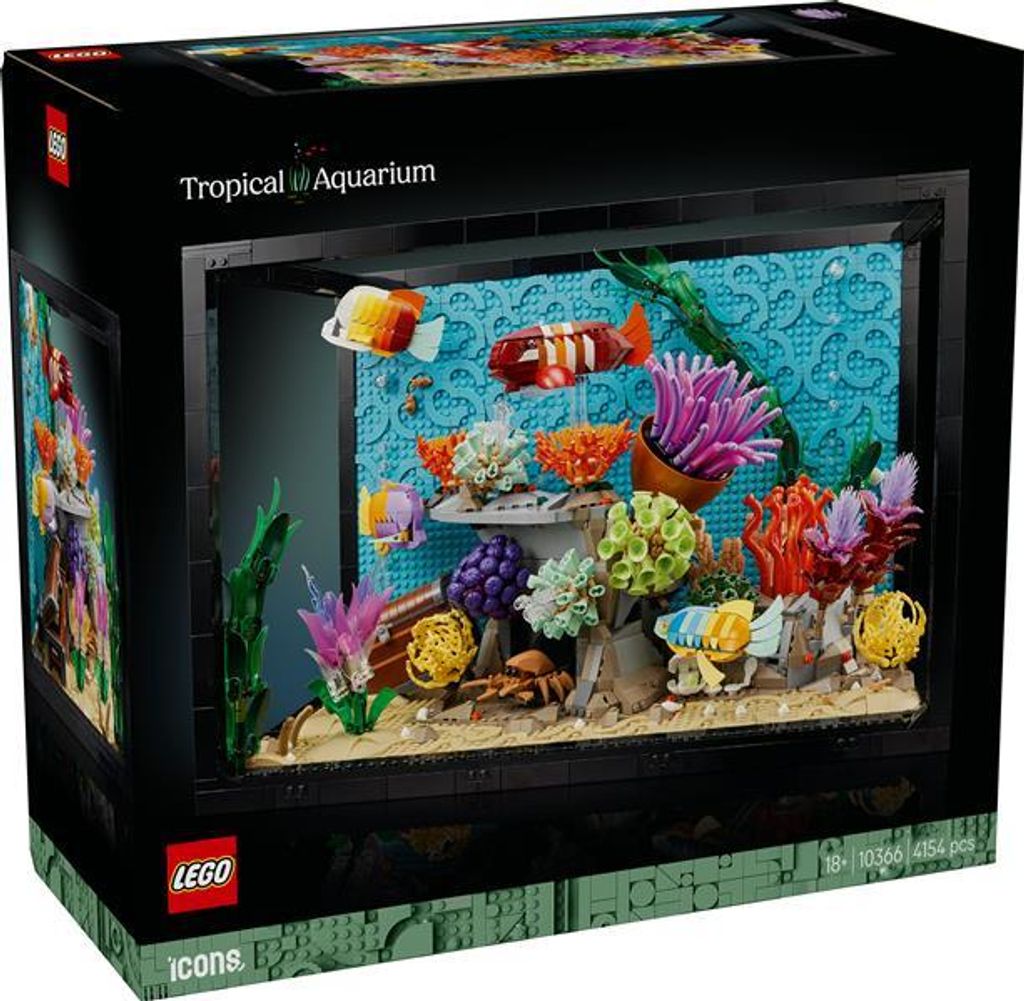 LEGO ICONS Tropisches Aquarium, Bausatz, 18 Jahr(e), Produktbild 
