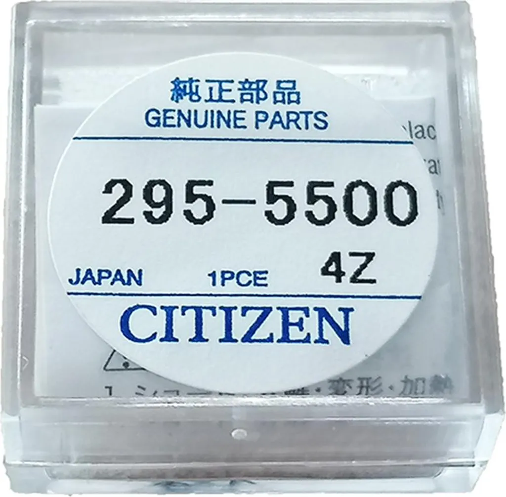 Accumulatore Citizen 295-5500 MT621 per Eco-Drive - Batteria Originale
