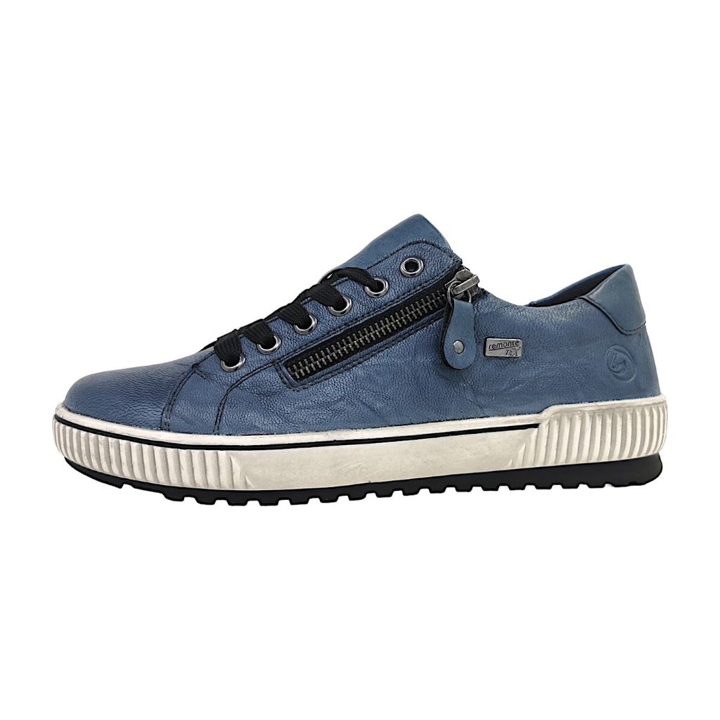Remonte  Damenschuhe Für lose Einlagen Schnürer Blau Produktbild 