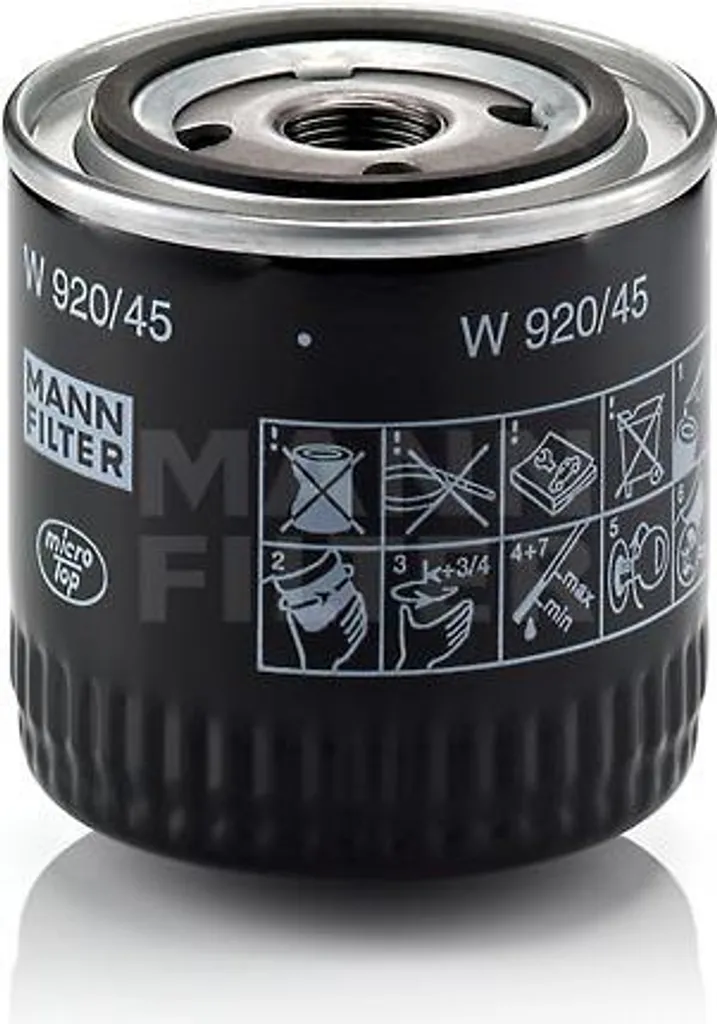 Filtre à huile haute performance MANN compatible Ford Mazda MG durable