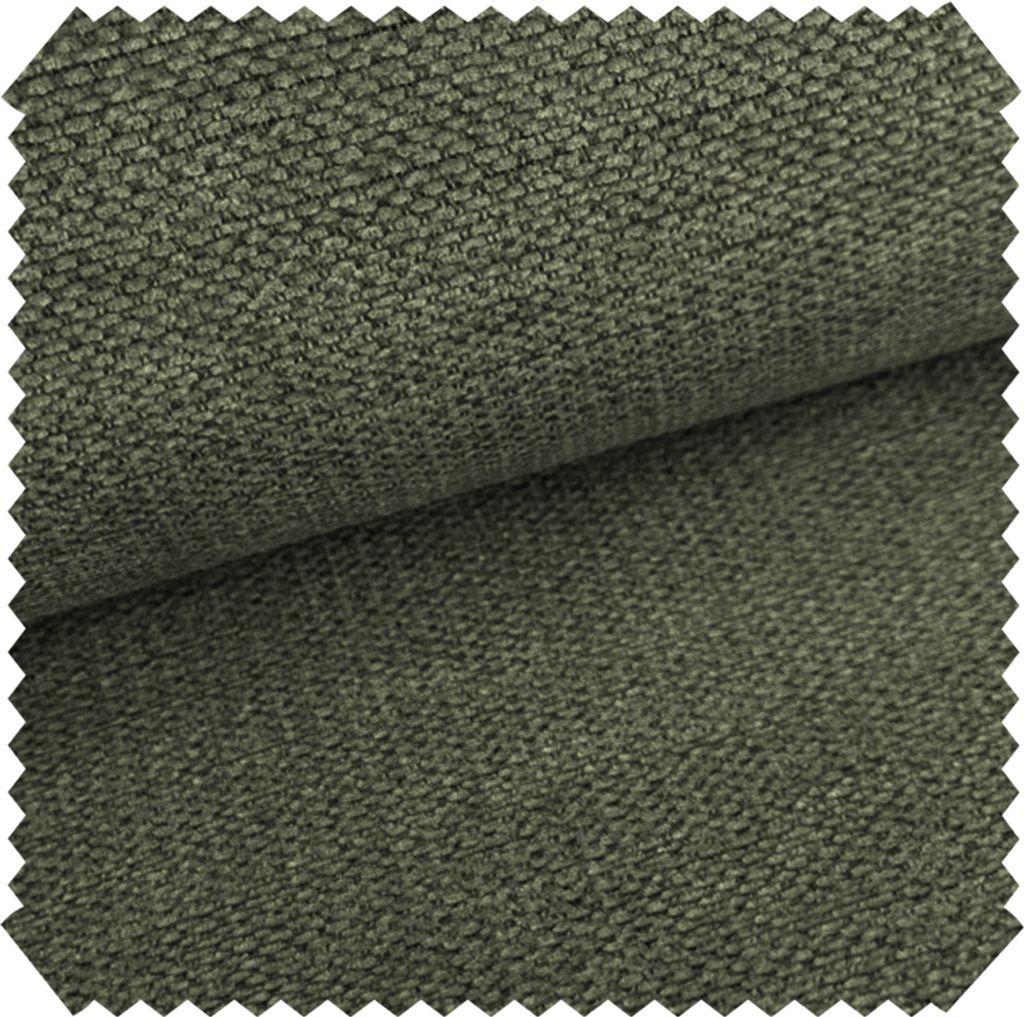 novely MUDAU SOFT Samtweicher Chenille-Polsterstoff - Melierter Möbelstoff - Grober Struktur-Stoff - Mélange Meterware 1lfm - Farbe: 75 Dunkelg...