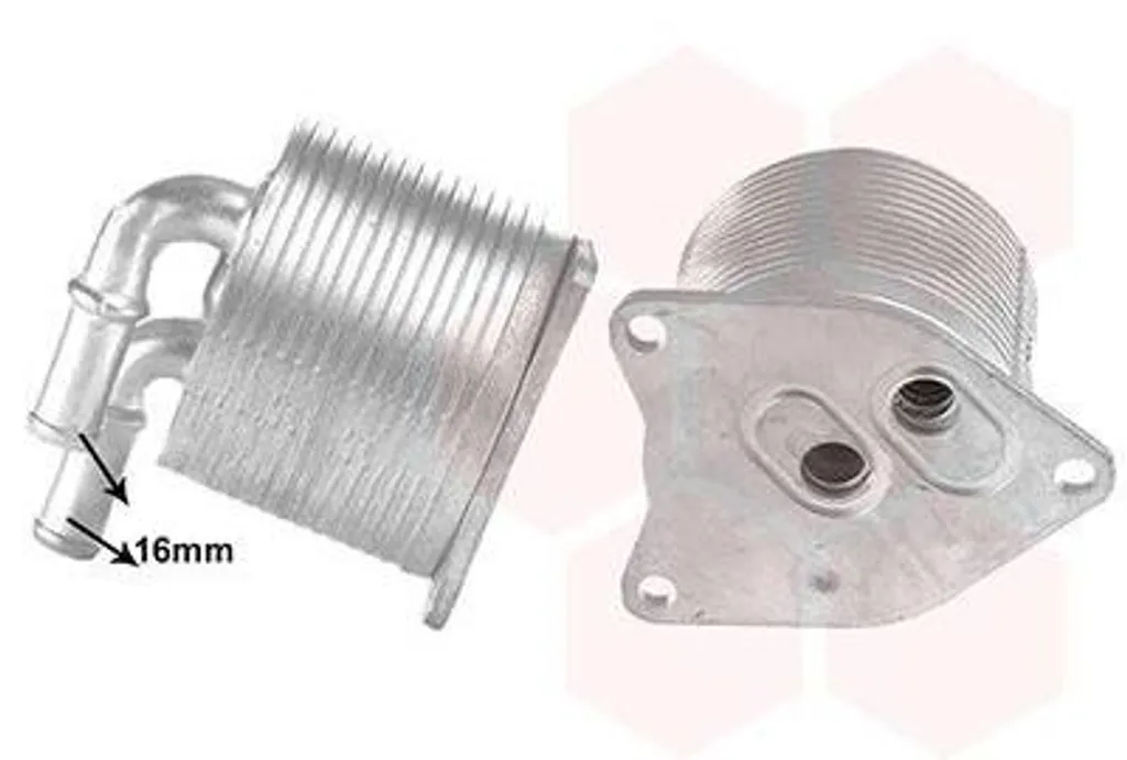 Radiateur d'huile VAN WEZEL 09013709 Haute Performance Peugeot 3008
