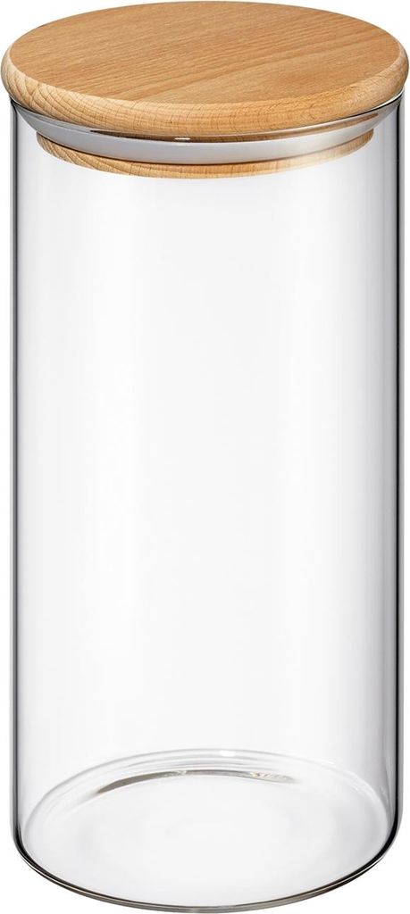 Zassenhaus Vorratsglas mit Holzdeckel 1300 ml 56471 Image du produit 