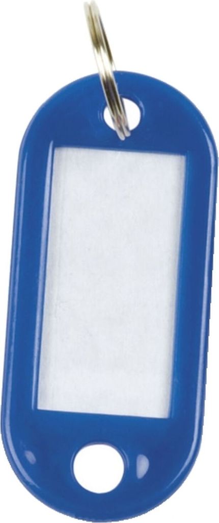 Q-CONNECT - Q-CONNECT Schlüsselanhänger, 10er-Pack, dunkelblau