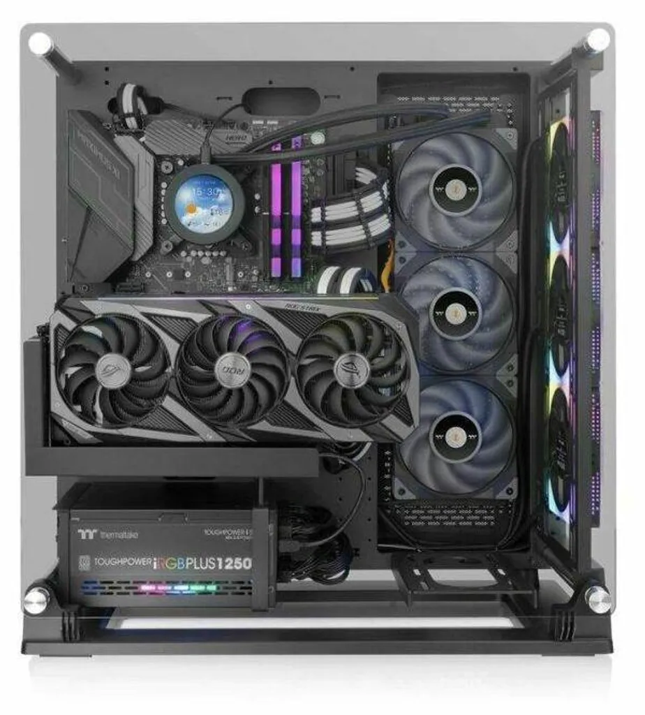 Thermaltake Core P3 TG Pro Noir - Boîtier Modulaire avec Support 420mm - 21