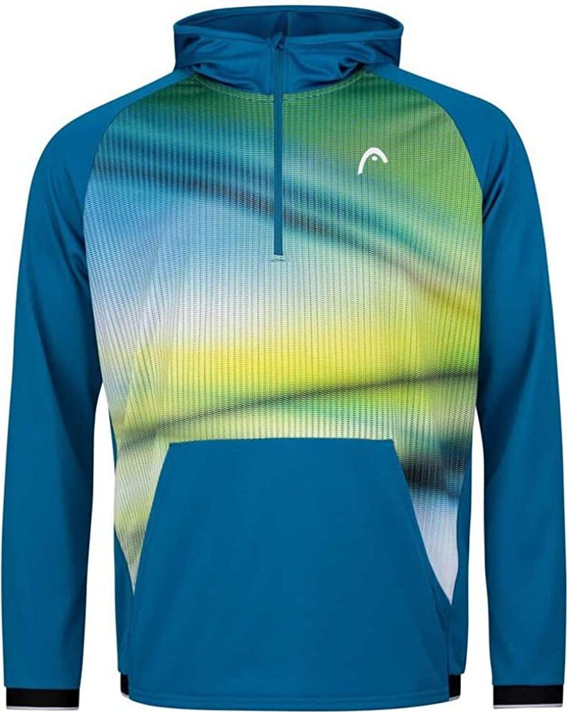 HEAD Jungen Power Hoodie B Tennisbekleidung Kapuzenshirt Gr. 128/XS Blau