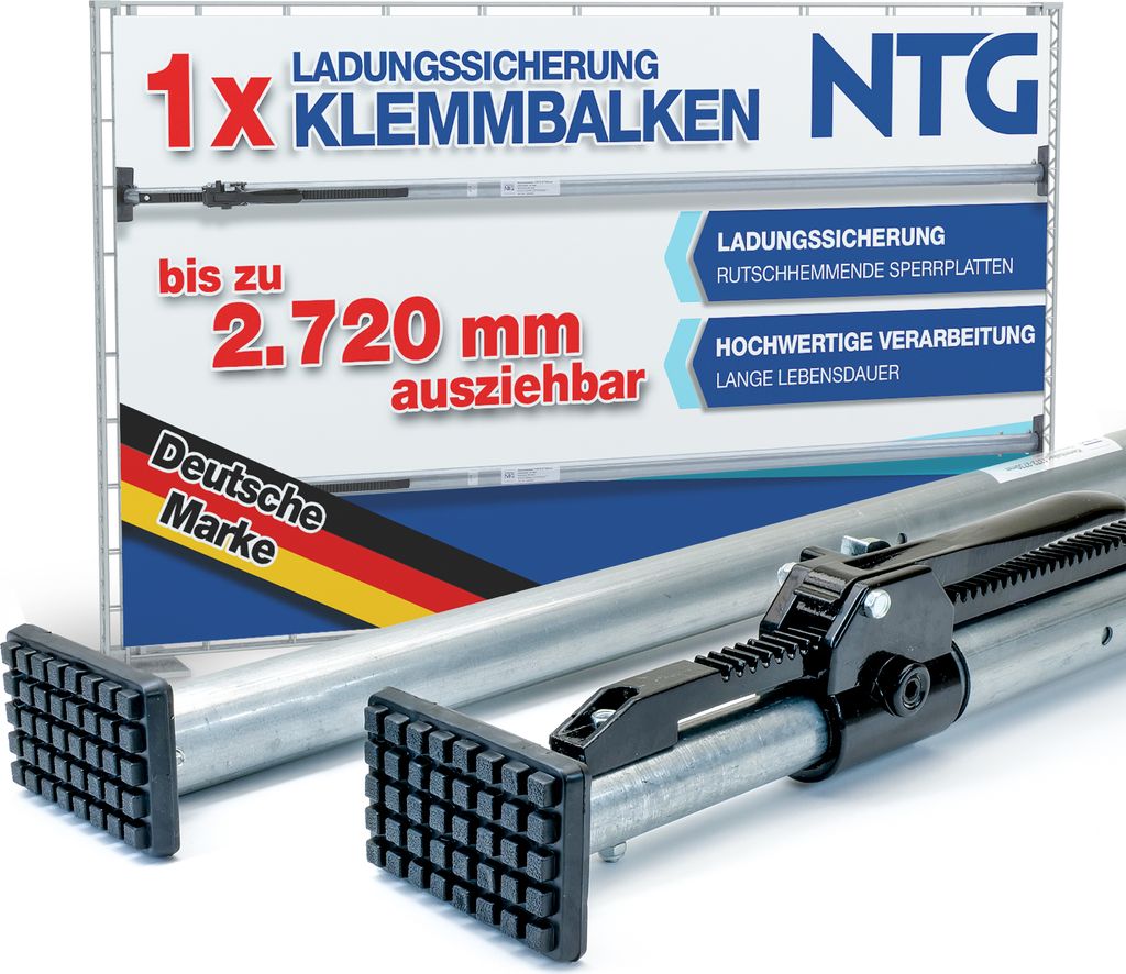 Klemmbalken, Einsatzbereich: 2350 - 2720 mm