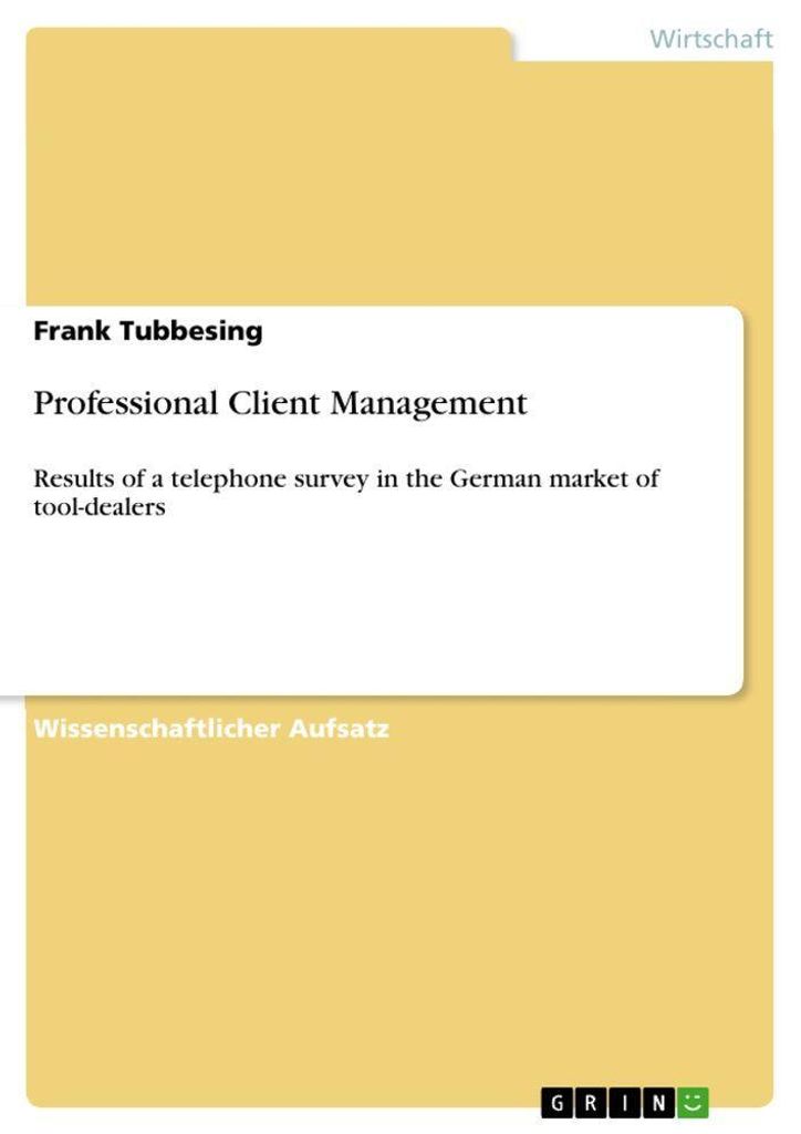 Professional Client Management