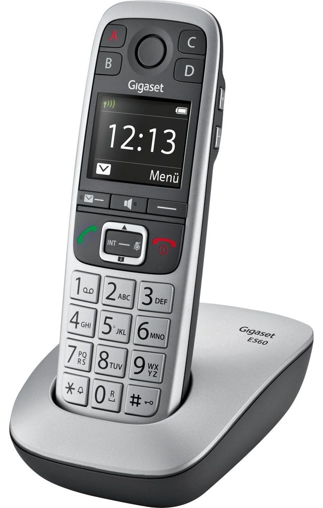 Gigaset E560 - Schnurlostelefon mit Rufnummernanzeige Produktbild 