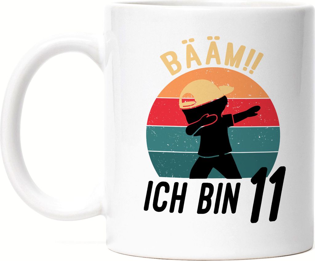 Dabbing Geburtstagstasse 11 Jahre Jungs 11. Geburtstag Lustig Tasse Jungen Elf