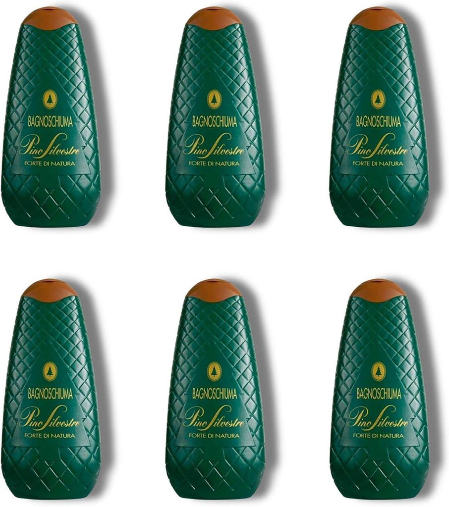 6x Pino Silvestre Duschgel, Forte di Natura, 750 ml + Produktbild 