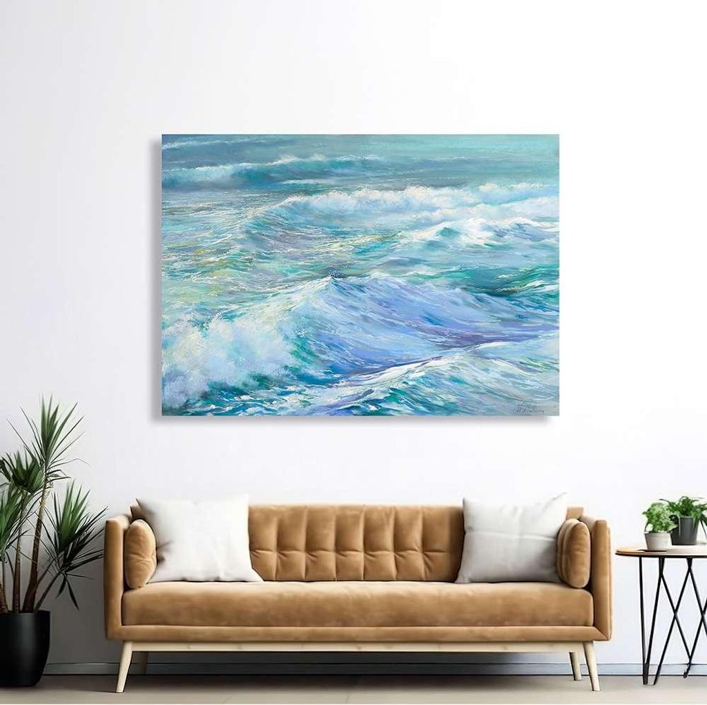 Leinwandbilder Meereslandschaft - Nel Whatmore - Nothing Stands in My Way - 100 x 70 cm