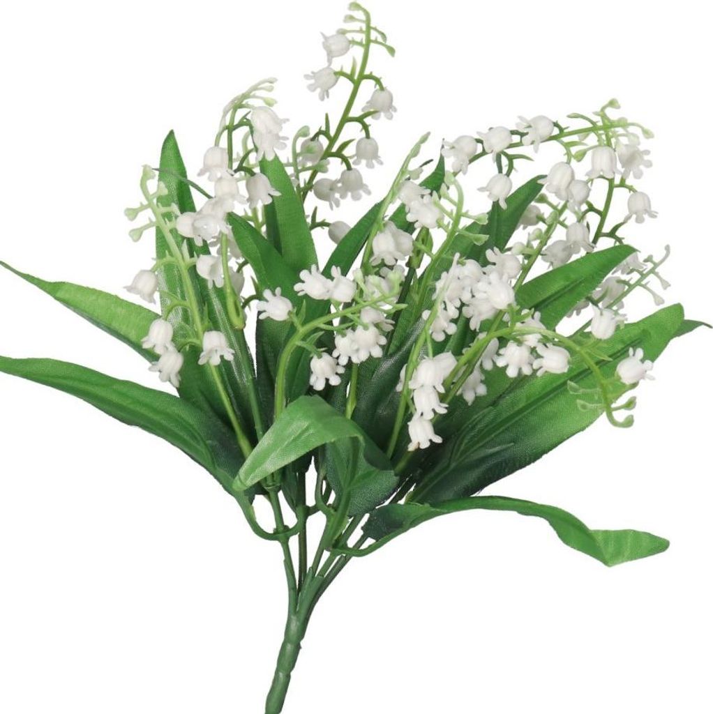 Bouquet Künstliche Blumen Pflanzen Maiglöckchen