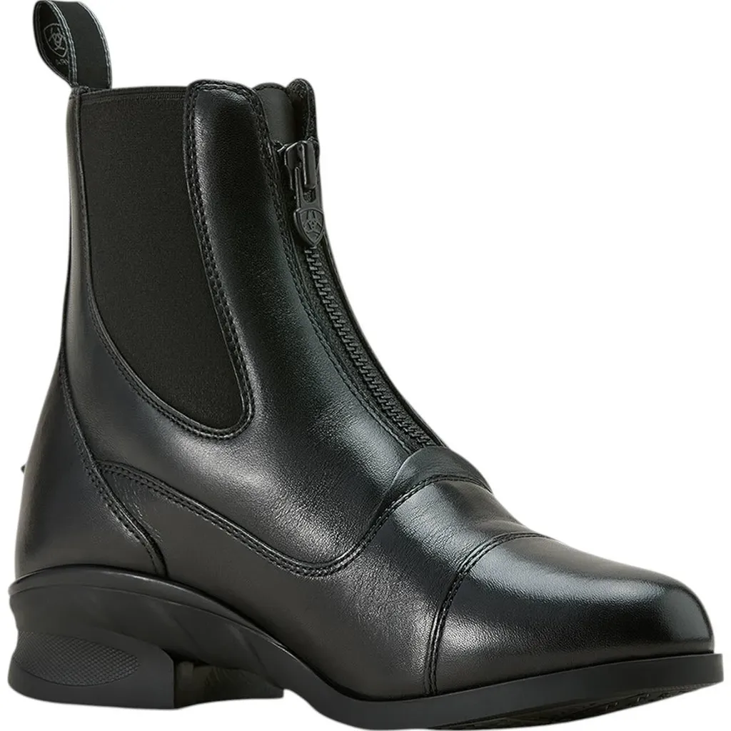 Bottines d'équitation Heritage Zip Ariat en Cuir Noir pour Cavalière