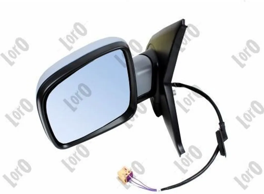 Rétroviseur ABAKUS 4051M10 avec miroir asphérique pour VW T5 et Caddy III