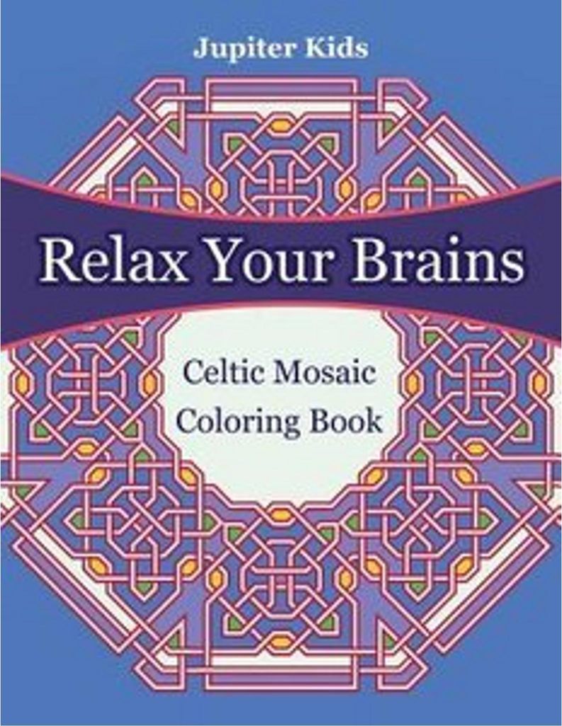 Mosaik-Malbuch für Erwachsene: Therapeutisch und zum Nachdenken anregend