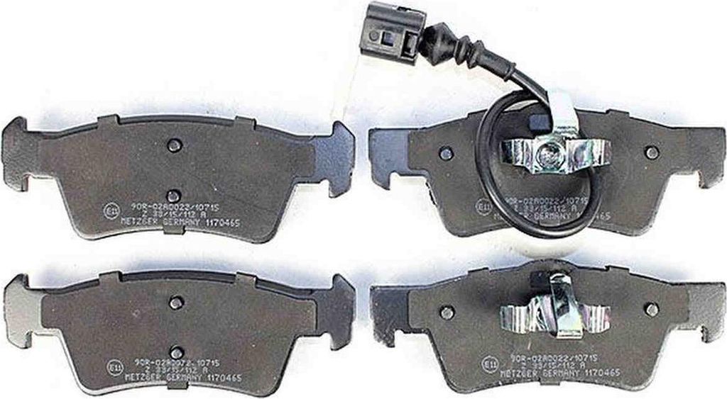 Bremsbelagsatz Scheiben hinten 18,5 mm R90 METZGER für u.a. VW TRANSPORTER