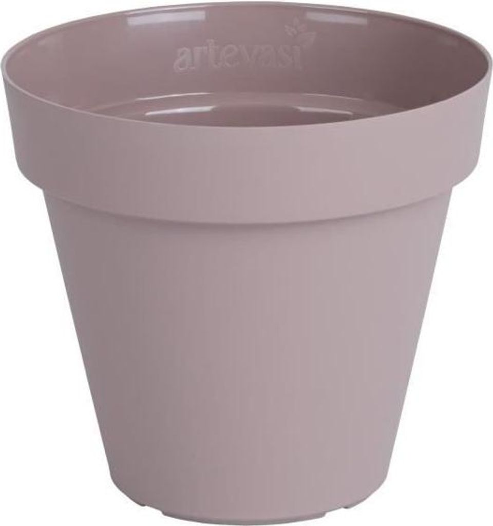 Pot Capri Taupe D80 Grand Pot De Fleurs Résistant - Image du produit 
