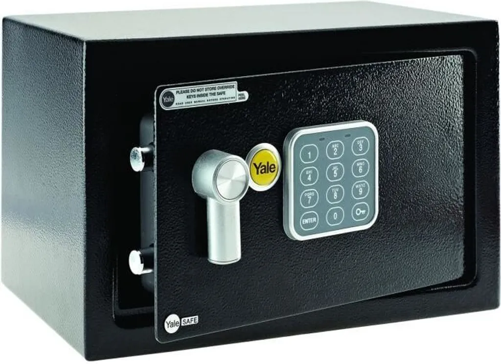 Coffre-fort Yale YEC/250/DB1 : stoppez les vols avec l'alarme sonore