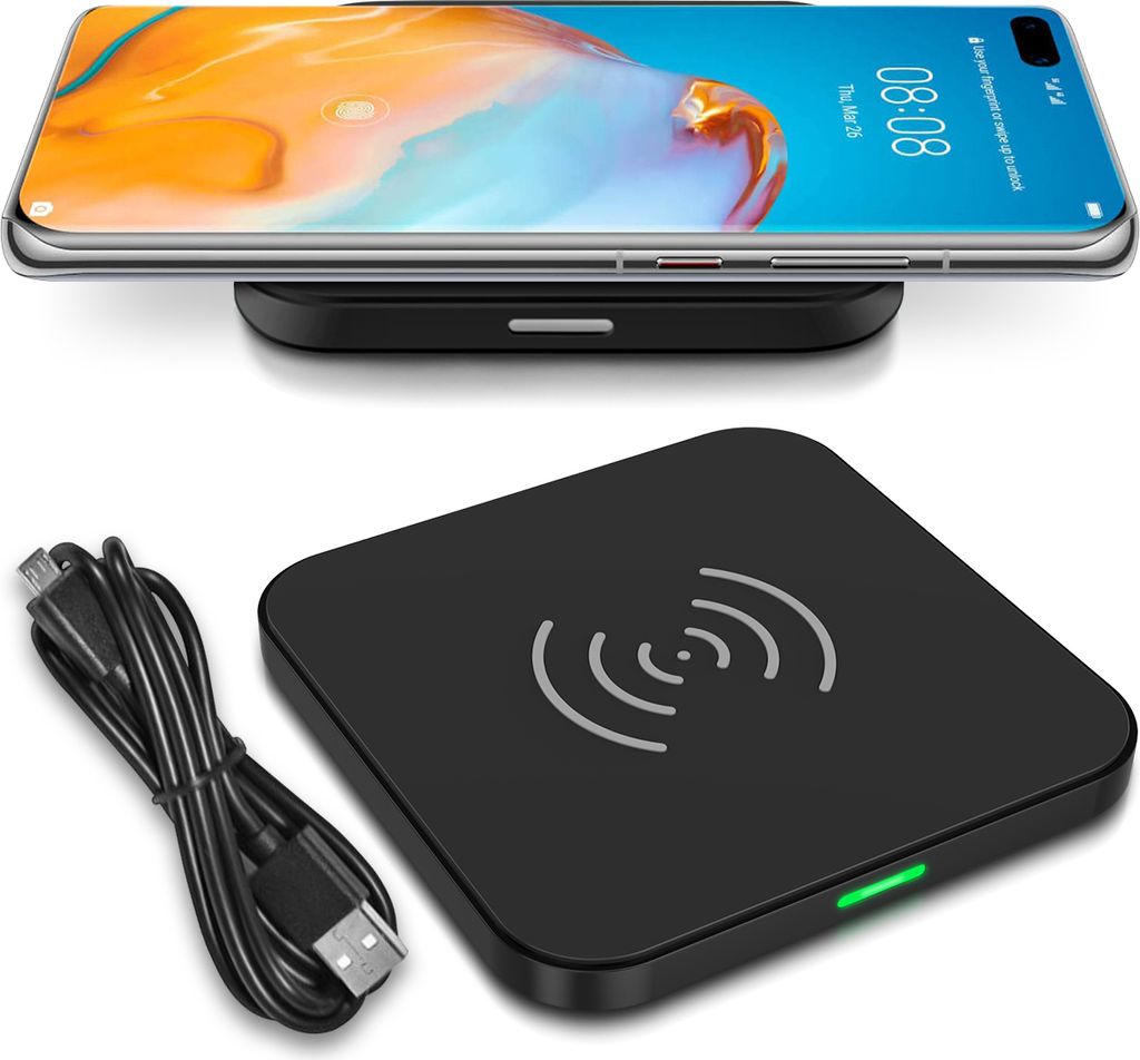 Wireless Ladegerät für Huawei P60 P50 P40 P30 Pro Induktive Ladestation