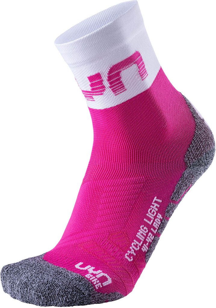 UYN Cycling Light Pink/White 35/36 Fahrradsocken