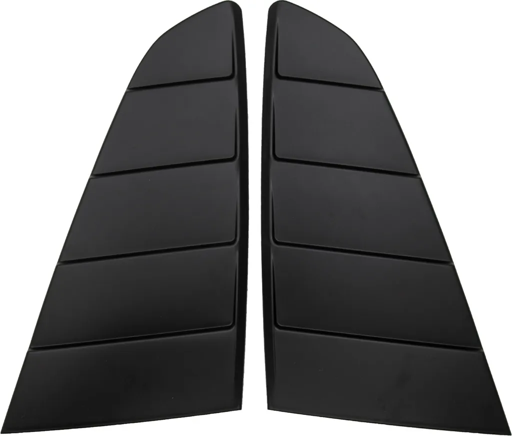 Personnalisation Sport Ford Mustang 15-19 - Louvers de Custode Noirs