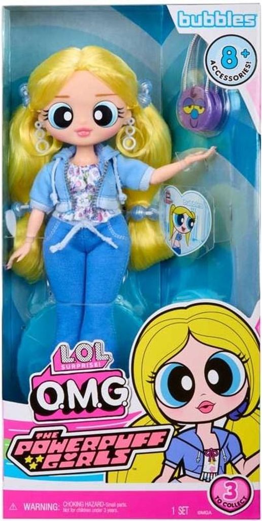 L.O.L. Surprise! Modepuppe Bubbles Powerpuff Girls - Puppe Produktbild 