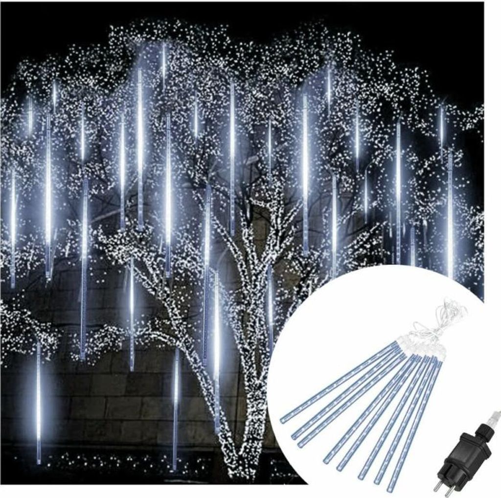 LED rampouchy 8ks - 7,2m, 288LED, IP44, studená bílá Obrázek produktu 