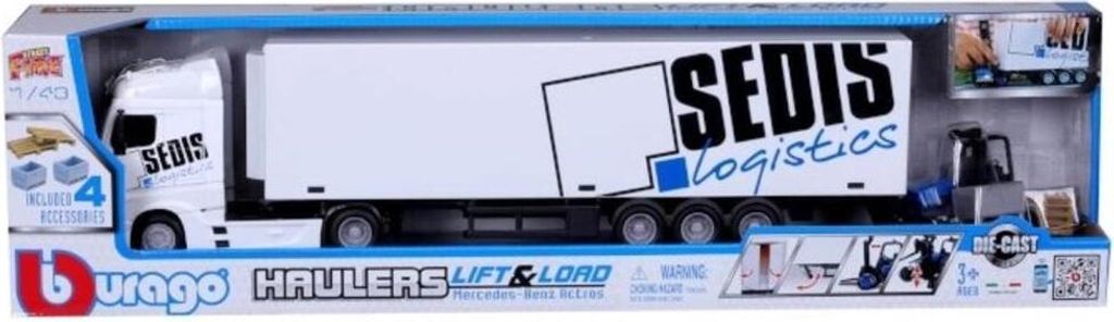Mercedes-Benz Actros 1:43 BBURAGO Produktbild 