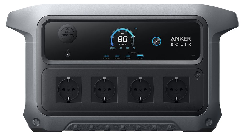 Anker SOLIX C2000 Gen2 PowerStation 2048 Wh 2400W 0% MwSt. Produktbild 