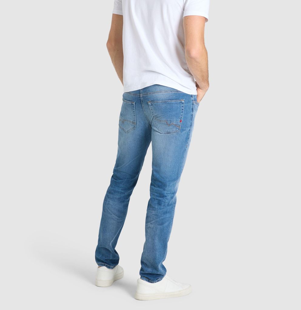 MAC Arne Pipe 5-Pocket-Jeans blau normaler Fit