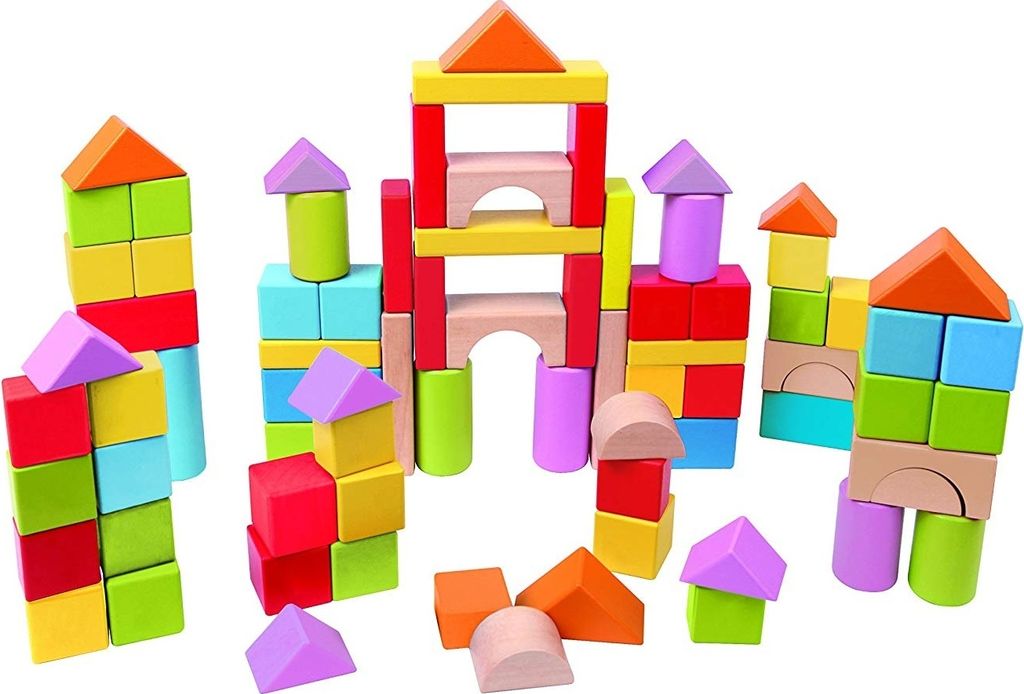 Hape Nádherné drevené stavebnice - 101 dielov Obrázok produktu 6