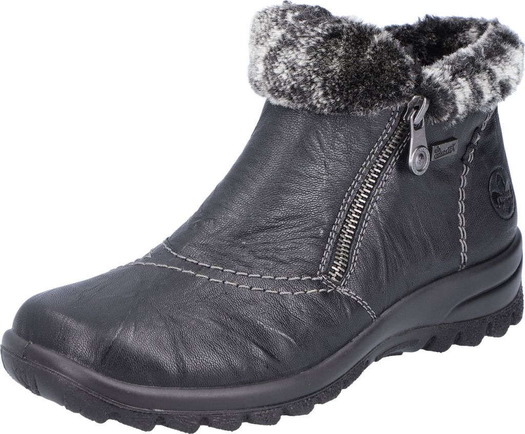 Rieker Kurzstiefel Schwarz Produktbild 