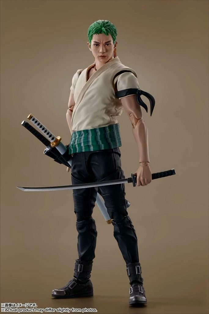 One Piece S.H. Figuarts Actionfigur Roronoa Zoro (Netflix) Produktbild 
