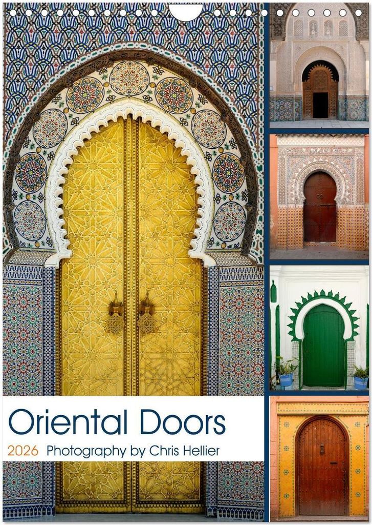 Oriental Doors (Wall Calendar 2026 DIN A4 portrait), CALVENDO 12 Month Wall Calendar