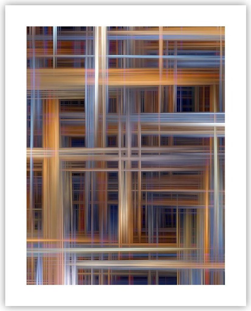 Poster - Poster ohne Rahmen - Abstraktion modern - 40x50 cm Produktbild 