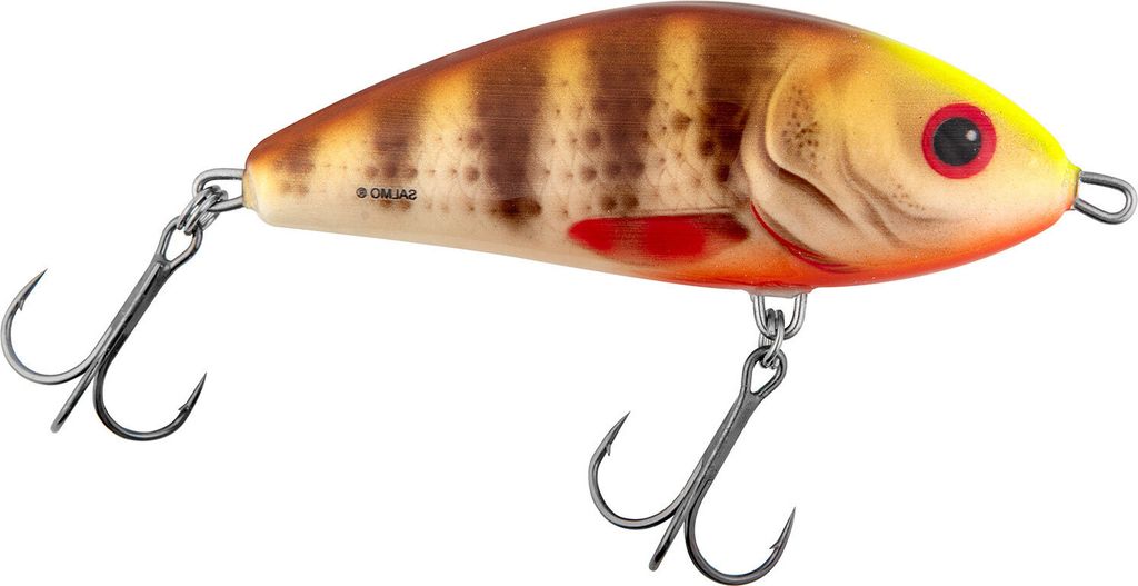 Salmo Fatso Floating F10F Spotted Brown Perch Produktbild 