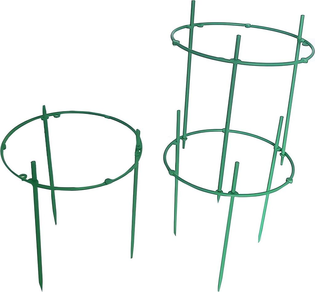Verk 27049 Kruhová podpěra rostlin 63 x 19 cm zelená Obrázek produktu 