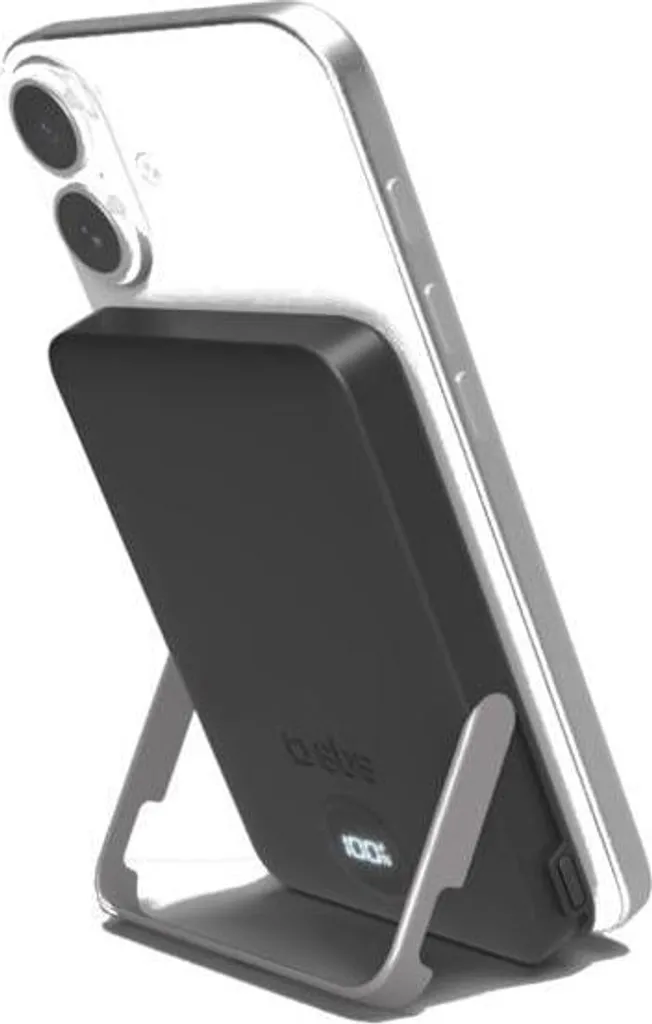 Powerbank sans fil SBS 5000 mAh : Support vidéo et design compact