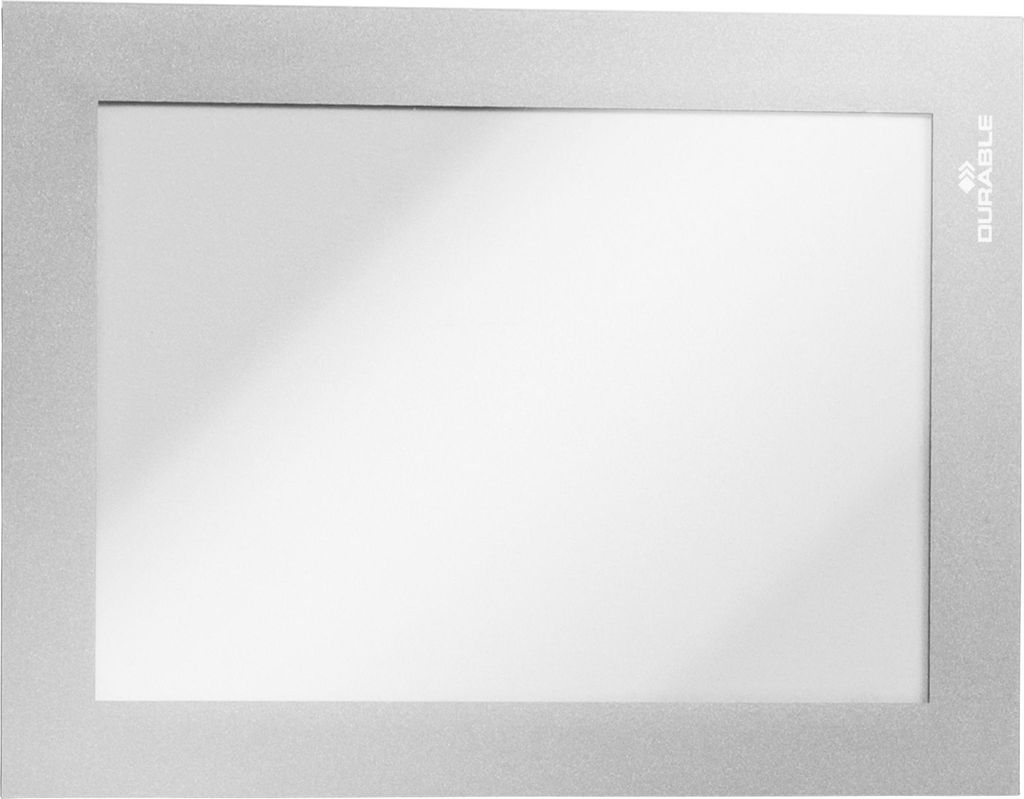 DURABLE Info-Rahmen DURAFRAME® A6 2 St., 487023 silber Produktbild 