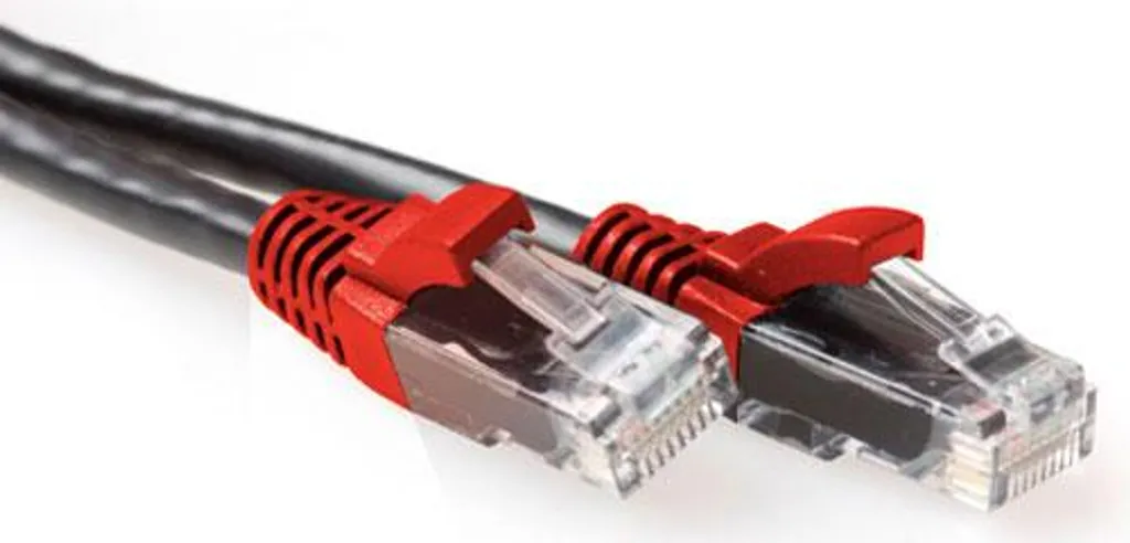 Cavo Ethernet CAT6A Crossover ACT 2m - 10Gbps Nero - Massima Potenza